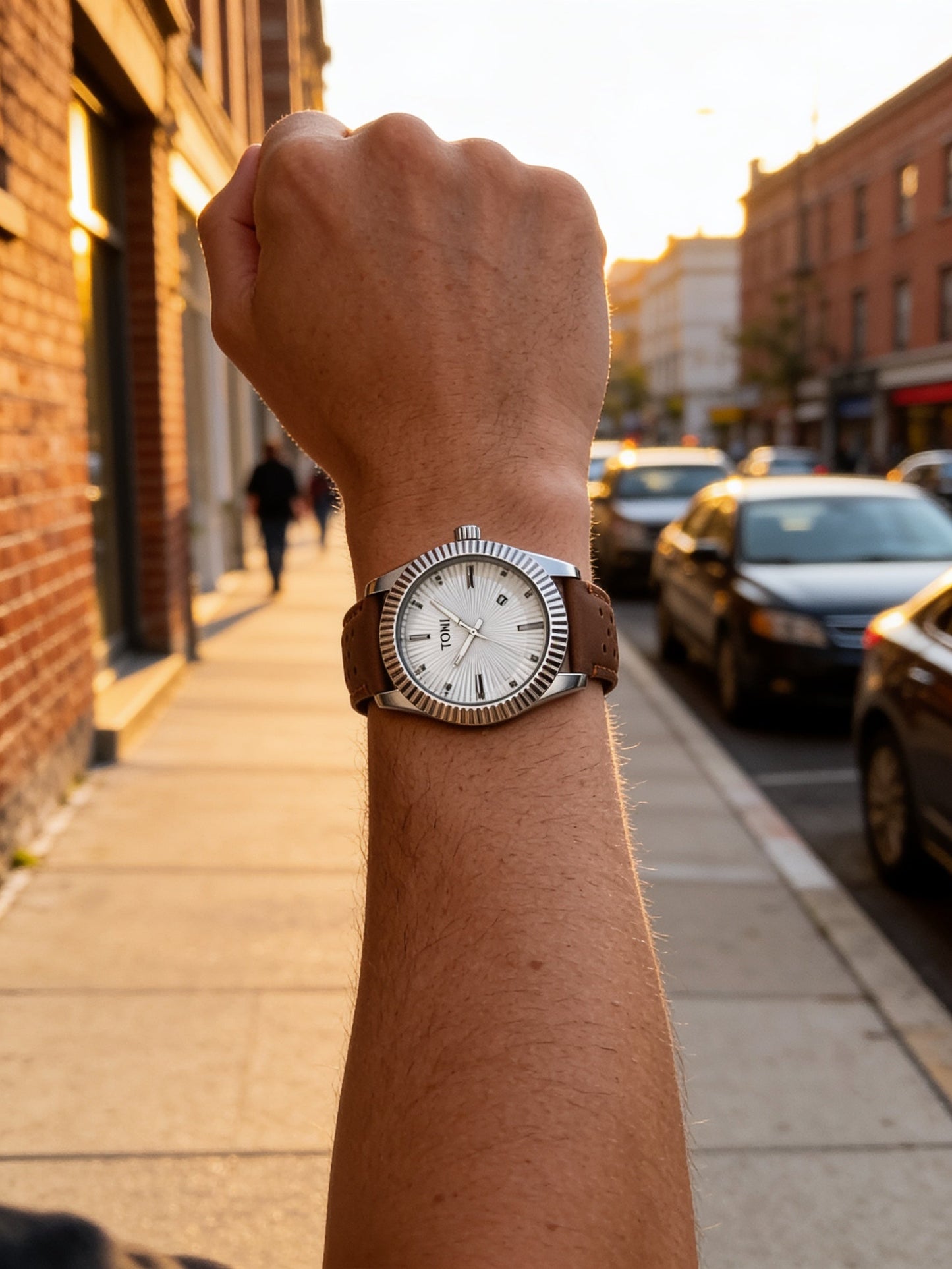 TOMI LEGACY T-098 Date Quartz