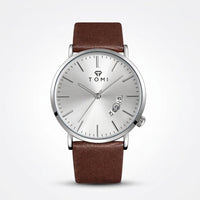Silver / Brown